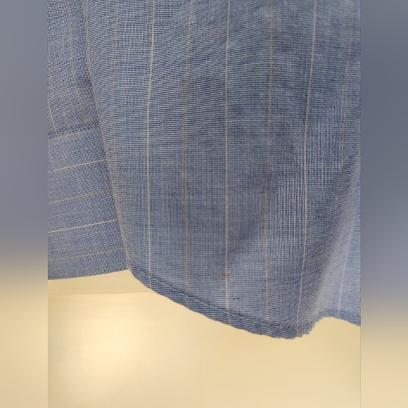 🔹️Givenchy - Blue Dress Shirt - Size 16 - Picture 10 of 11